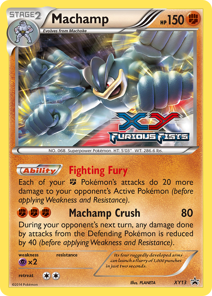 Machamp (XY13) [XY: Black Star Promos] | Deep Dive Games St. Marys