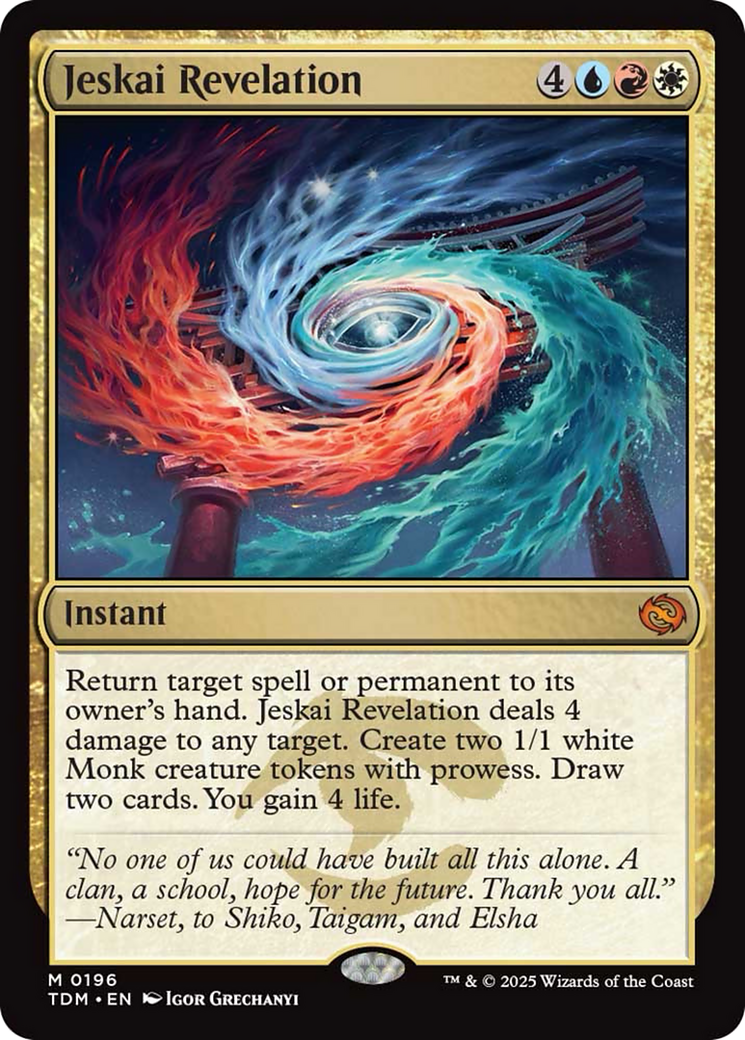 Jeskai Revelation [Tarkir: Dragonstorm] | Deep Dive Games St. Marys