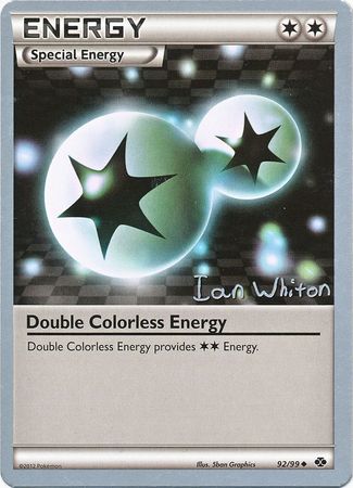 Double Colorless Energy (92/99) (American Gothic - Ian Whiton) [World Championships 2013] | Deep Dive Games St. Marys