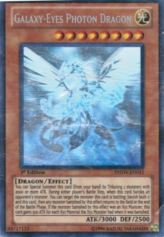 Galaxy-Eyes Photon Dragon [PHSW-EN011] Ghost Rare | Deep Dive Games St. Marys