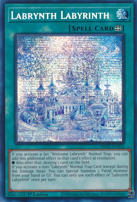 Labrynth Labyrinth [MP23-EN233] Prismatic Secret Rare | Deep Dive Games St. Marys