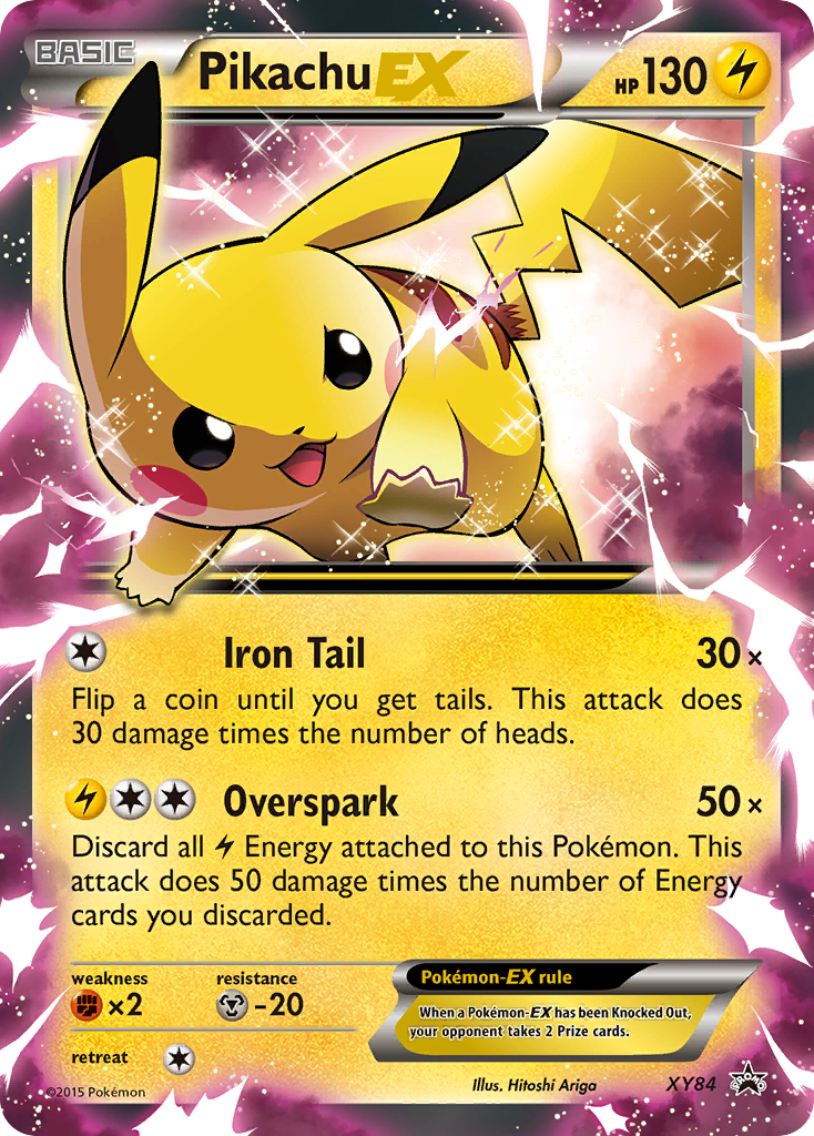 Pikachu EX (XY84) [XY: Black Star Promos] | Deep Dive Games St. Marys