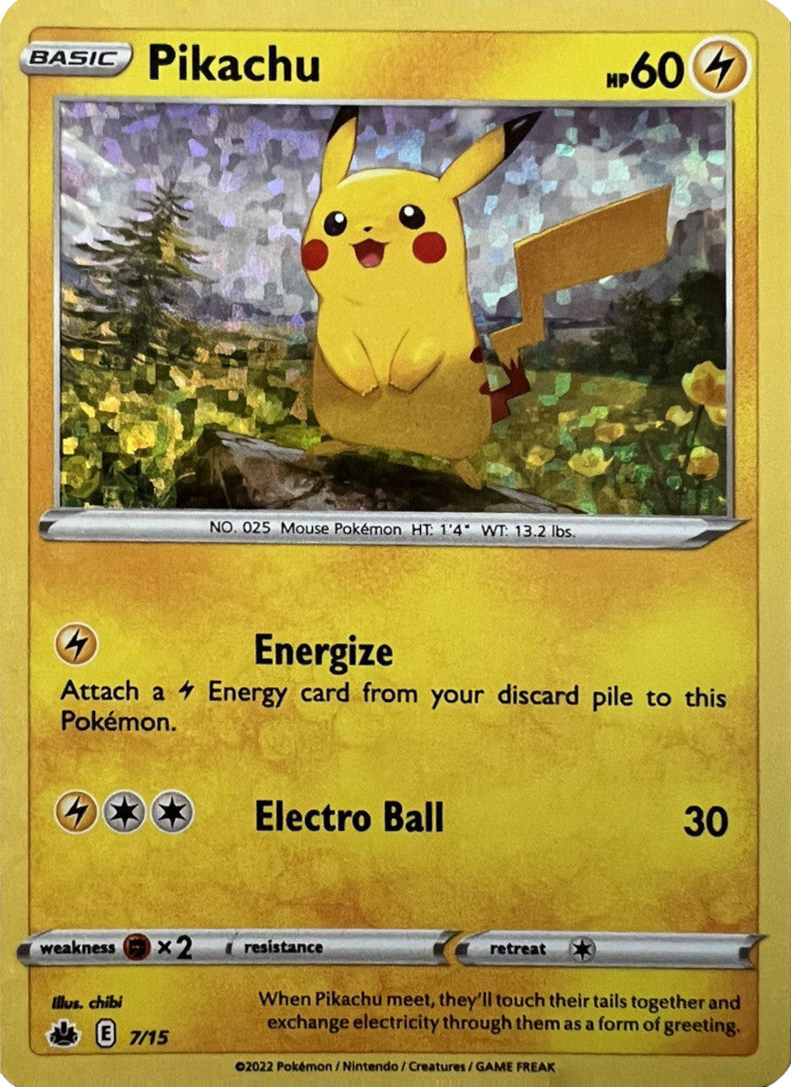 Pikachu (7/15) [McDonald's Promos: Match Battle] | Deep Dive Games St. Marys