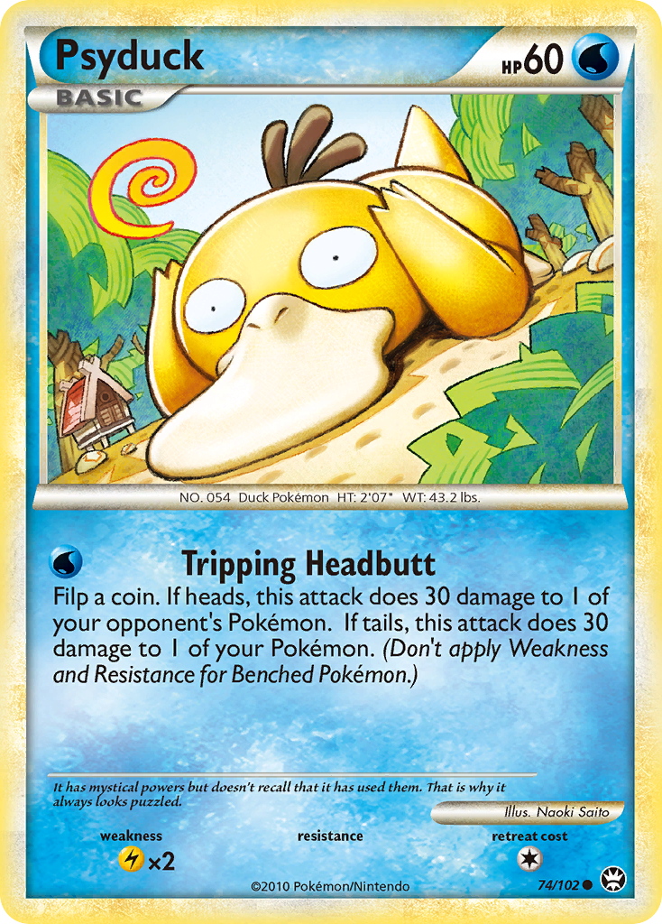 Psyduck (74/102) [HeartGold & SoulSilver: Triumphant] | Deep Dive Games St. Marys