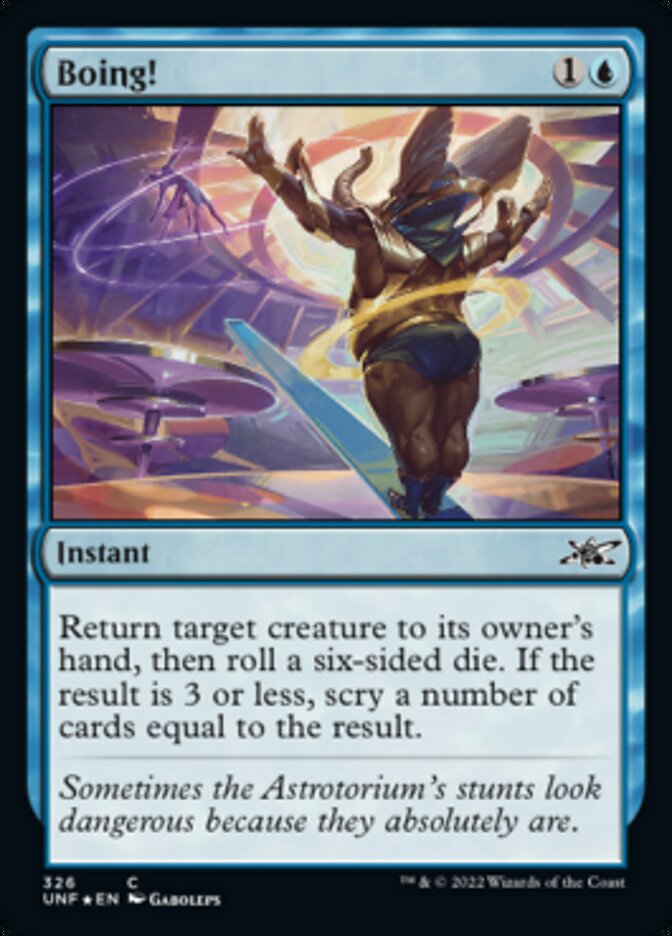 Boing! (Galaxy Foil) [Unfinity] | Deep Dive Games St. Marys