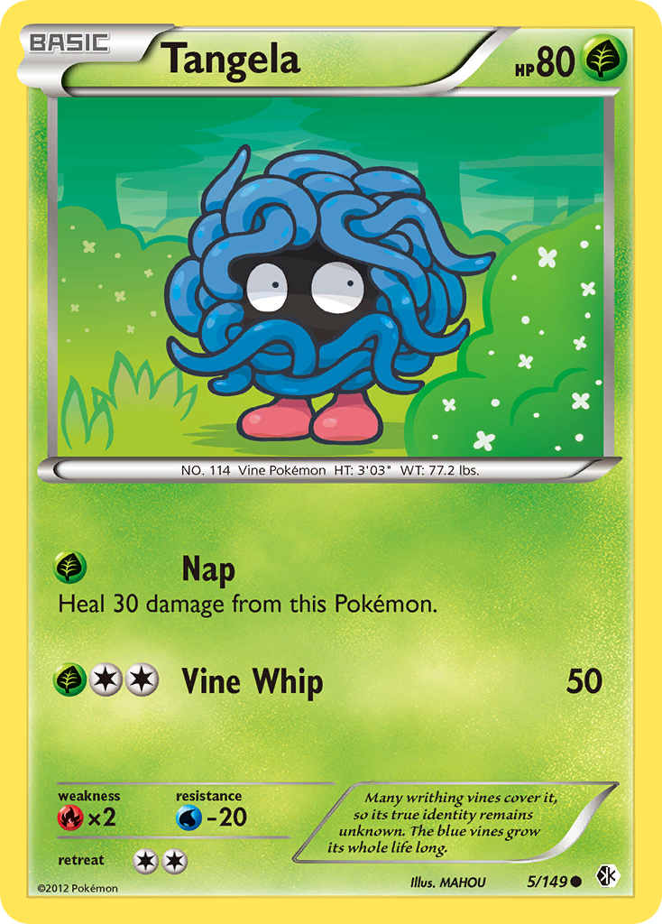 Tangela (5/149) [Black & White: Boundaries Crossed] | Deep Dive Games St. Marys