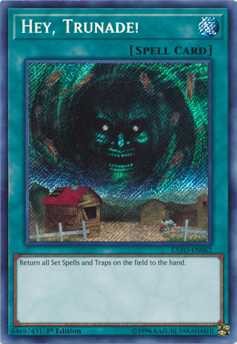 Hey, Trunade! [EXFO-EN062] Secret Rare | Deep Dive Games St. Marys