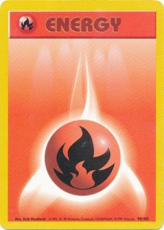 Fire Energy (98/102) [Base Set Unlimited] | Deep Dive Games St. Marys