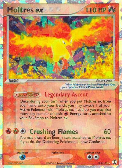 Moltres ex (115/112) [EX: FireRed & LeafGreen] | Deep Dive Games St. Marys