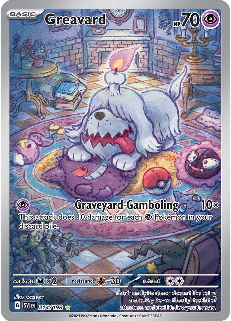 Greavard (214/198) [Scarlet & Violet: Base Set] | Deep Dive Games St. Marys