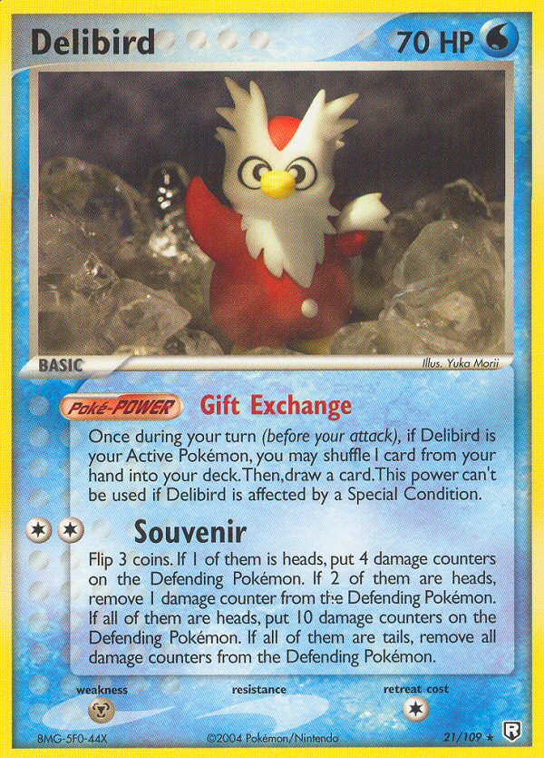 Delibird (21/109) [EX: Team Rocket Returns] | Deep Dive Games St. Marys