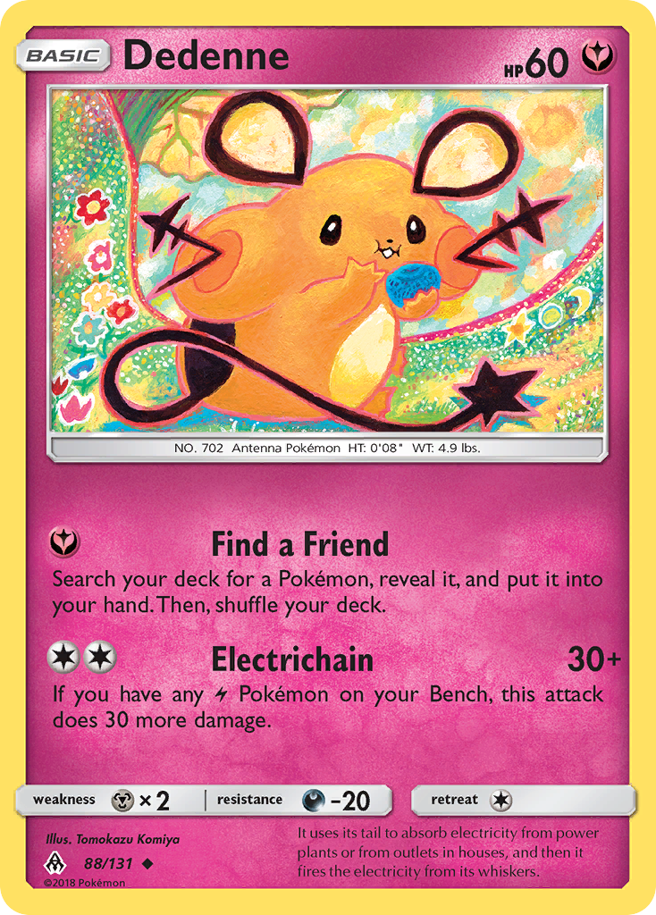 Dedenne (88/131) [Sun & Moon: Forbidden Light] | Deep Dive Games St. Marys