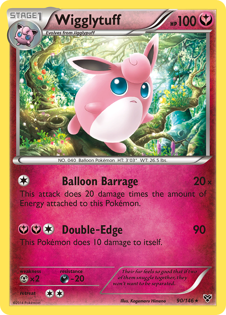 Wigglytuff (90/146) [XY: Base Set] | Deep Dive Games St. Marys