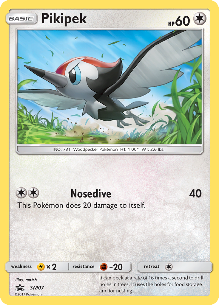 Pikipek (SM07) [Sun & Moon: Black Star Promos] | Deep Dive Games St. Marys