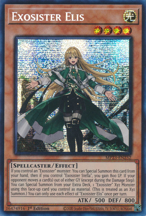 Exosister Elis [MP23-EN252] Prismatic Secret Rare | Deep Dive Games St. Marys