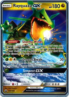 Rayquaza GX (109/168) (Dragones y Sombras - Pedro Eugenio Torres) [World Championships 2018] | Deep Dive Games St. Marys