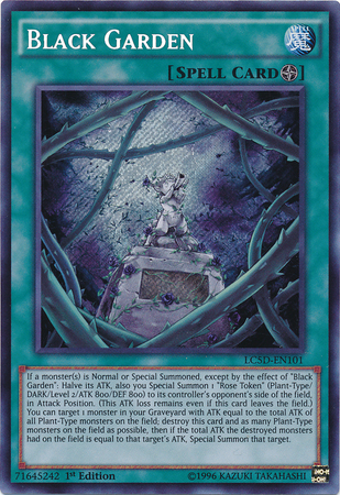 Black Garden [LC5D-EN101] Secret Rare | Deep Dive Games St. Marys