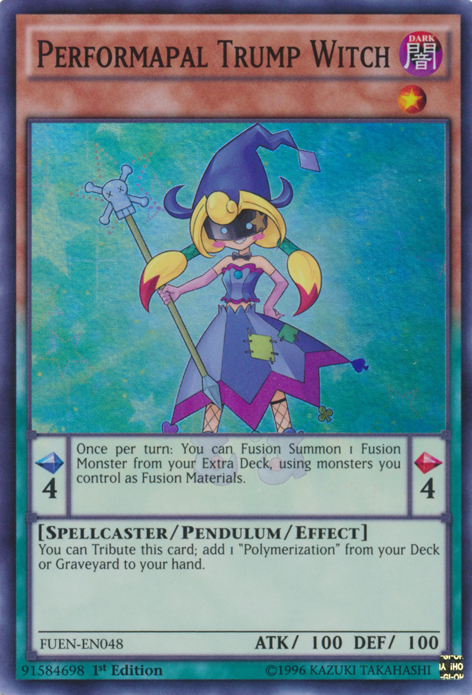 Performapal Trump Witch [FUEN-EN048] Super Rare | Deep Dive Games St. Marys