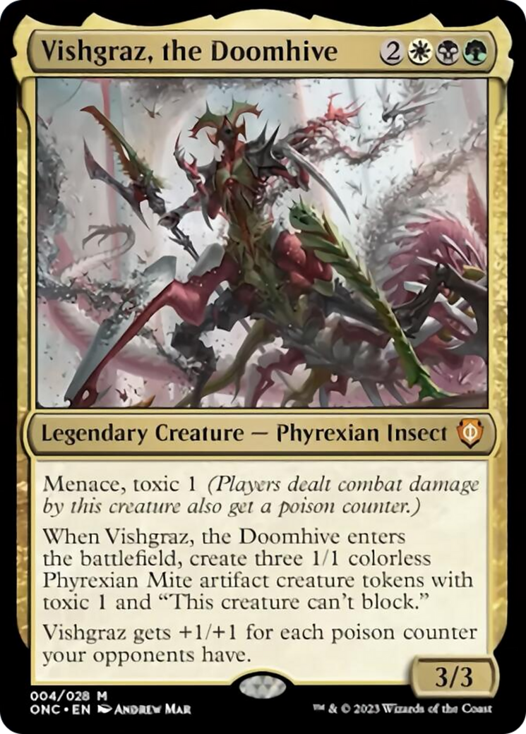 Vishgraz, the Doomhive [Phyrexia: All Will Be One Commander] | Deep Dive Games St. Marys