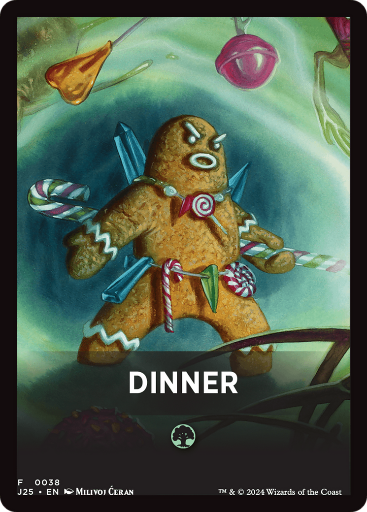 Dinner Theme Card [Foundations Jumpstart Front Cards] | Deep Dive Games St. Marys