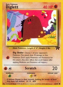 Diglett (52/82) [Team Rocket Unlimited] | Deep Dive Games St. Marys