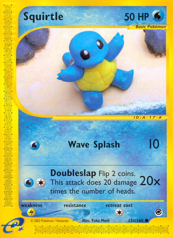 Squirtle (131/165) [Expedition: Base Set] | Deep Dive Games St. Marys