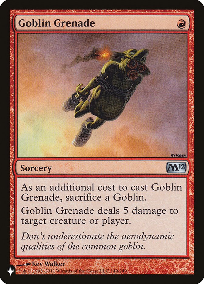 Goblin Grenade [The List] | Deep Dive Games St. Marys