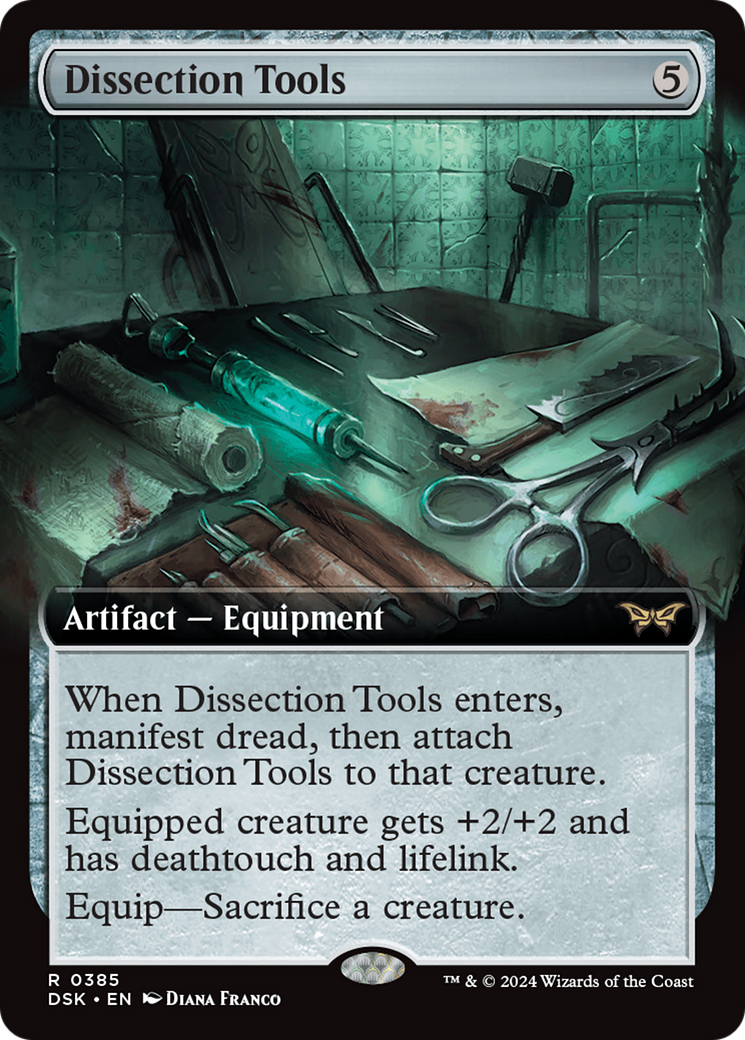 Dissection Tools (Extended Art) [Duskmourn: House of Horror] | Deep Dive Games St. Marys