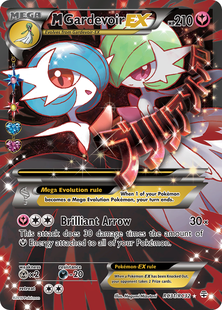 M Gardevoir EX (RC31/RC32) [XY: Generations] | Deep Dive Games St. Marys