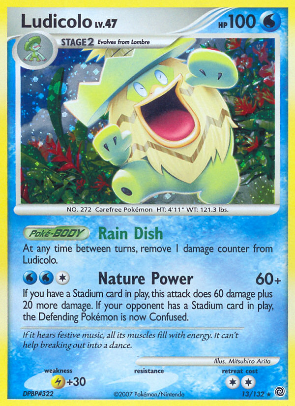 Ludicolo (13/132) [Diamond & Pearl: Secret Wonders] | Deep Dive Games St. Marys