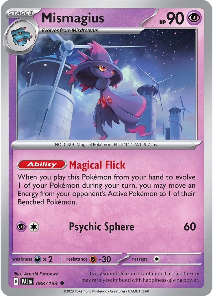 Mismagius (088/193) [Scarlet & Violet: Paldea Evolved] | Deep Dive Games St. Marys