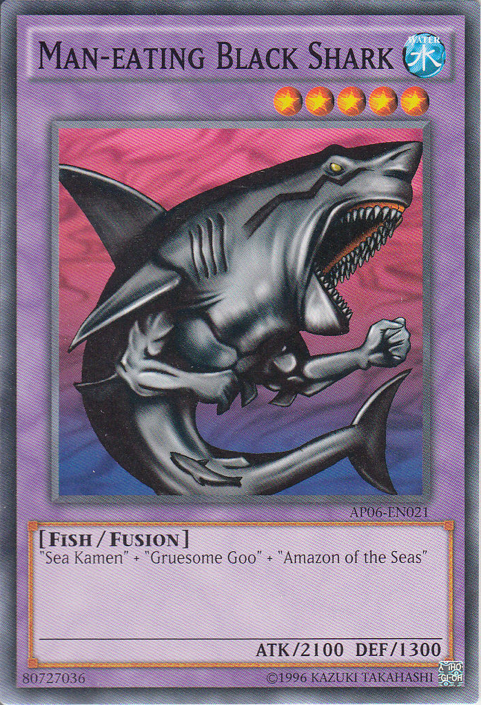 Man-eating Black Shark [AP06-EN021] Common | Deep Dive Games St. Marys