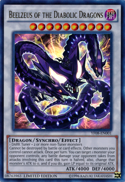 Beelzeus of the Diabolic Dragons [YF08-EN001] Ultra Rare | Deep Dive Games St. Marys