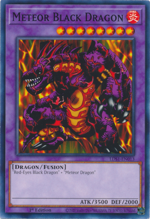 Meteor Black Dragon [LDS1-EN013] Common | Deep Dive Games St. Marys