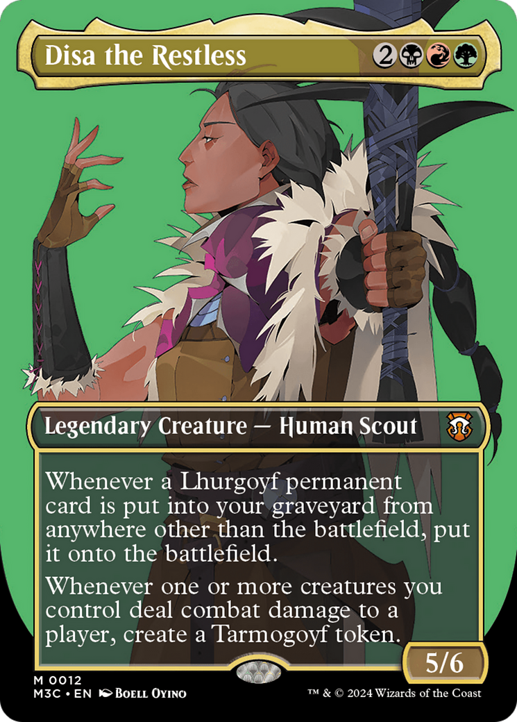 Disa the Restless (Borderless) [Modern Horizons 3 Commander] | Deep Dive Games St. Marys