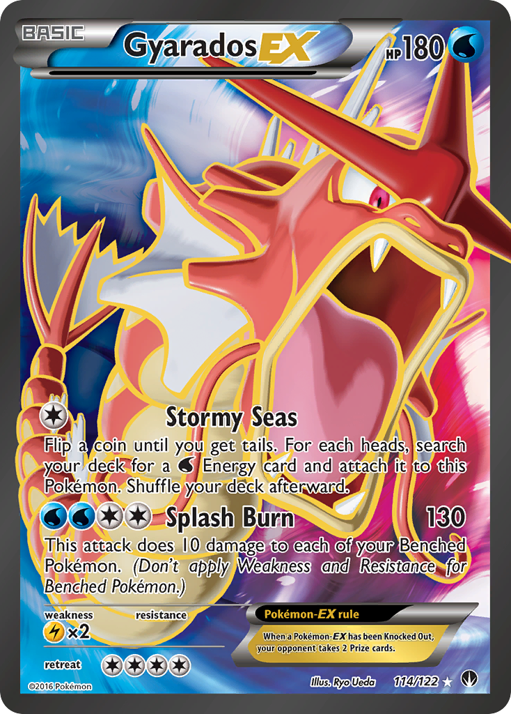 Gyarados EX (114/122) [XY: BREAKpoint] | Deep Dive Games St. Marys