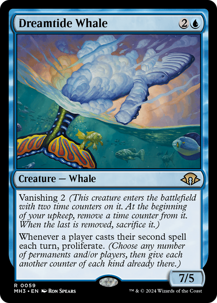 Dreamtide Whale [Modern Horizons 3] | Deep Dive Games St. Marys