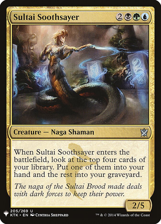 Sultai Soothsayer [Mystery Booster] | Deep Dive Games St. Marys