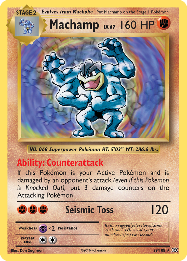 Machamp (59/108) [XY: Evolutions] | Deep Dive Games St. Marys