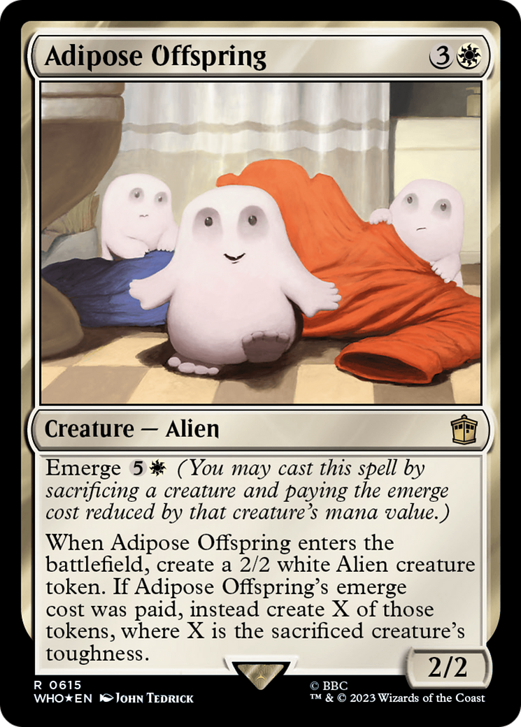 Adipose Offspring (Surge Foil) [Doctor Who] | Deep Dive Games St. Marys