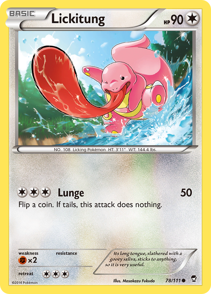 Lickitung (78/111) [XY: Furious Fists] | Deep Dive Games St. Marys