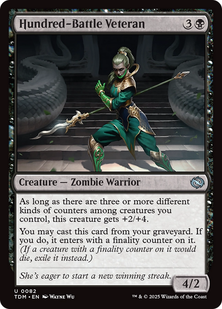 Hundred-Battle Veteran [Tarkir: Dragonstorm] | Deep Dive Games St. Marys