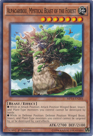 Alpacaribou, Mystical Beast of the Forest [MP14-EN244] Common | Deep Dive Games St. Marys