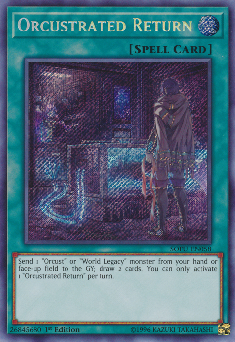 Orcustrated Return [SOFU-EN058] Secret Rare | Deep Dive Games St. Marys