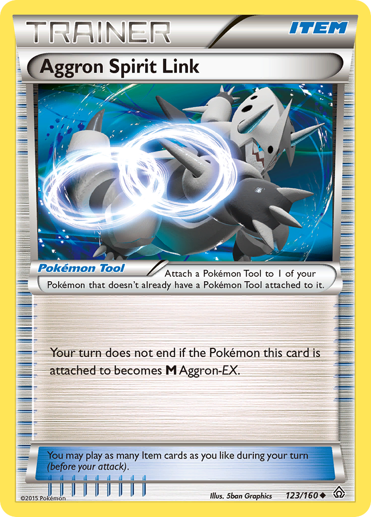 Aggron Spirit Link (123/160) [XY: Primal Clash] | Deep Dive Games St. Marys