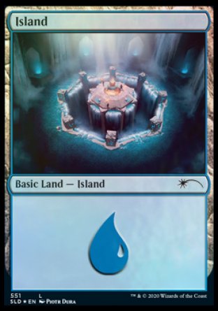 Island (Archaeology) (551) [Secret Lair Drop Promos] | Deep Dive Games St. Marys