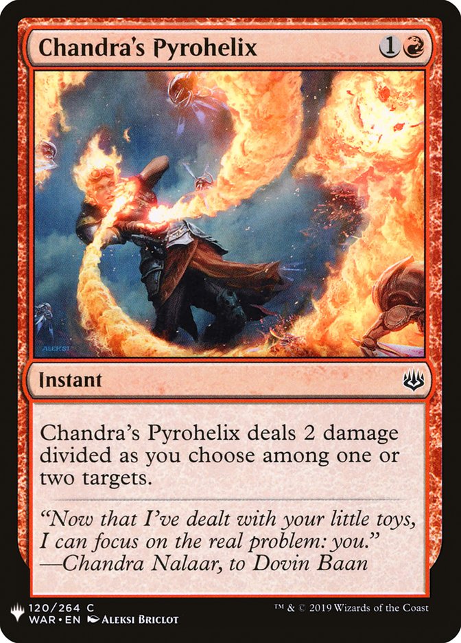 Chandra's Pyrohelix [Mystery Booster] | Deep Dive Games St. Marys