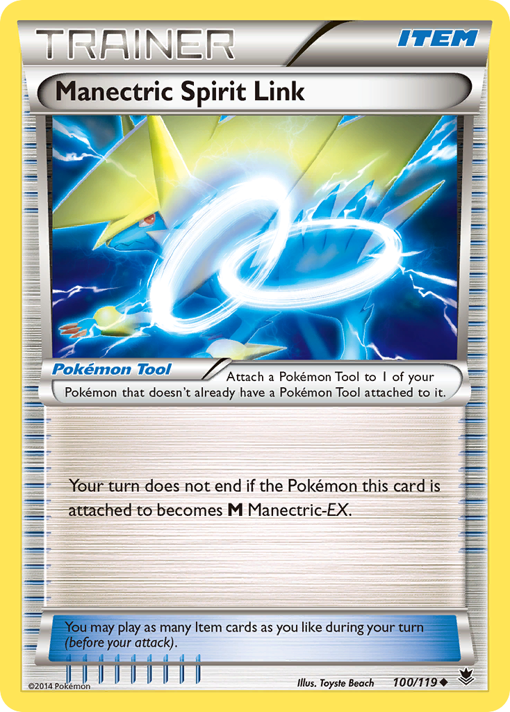 Manectric Spirit Link (100/119) [XY: Phantom Forces] | Deep Dive Games St. Marys