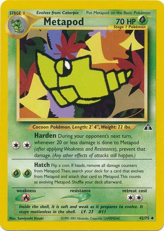 Metapod (42/75) [Neo Discovery Unlimited] | Deep Dive Games St. Marys