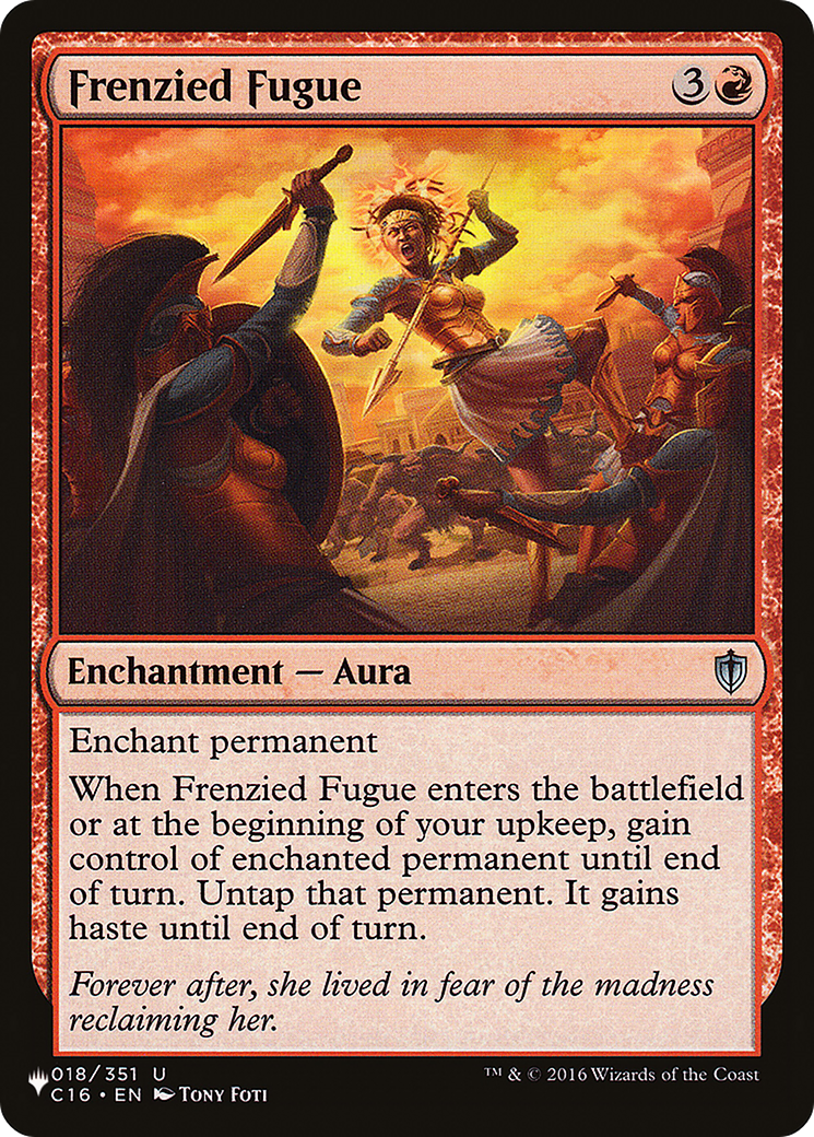 Frenzied Fugue [The List] | Deep Dive Games St. Marys